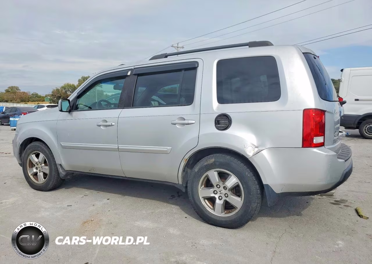 2009 Honda Pilot Exl VIN:5FNYF48669B027302 - 2