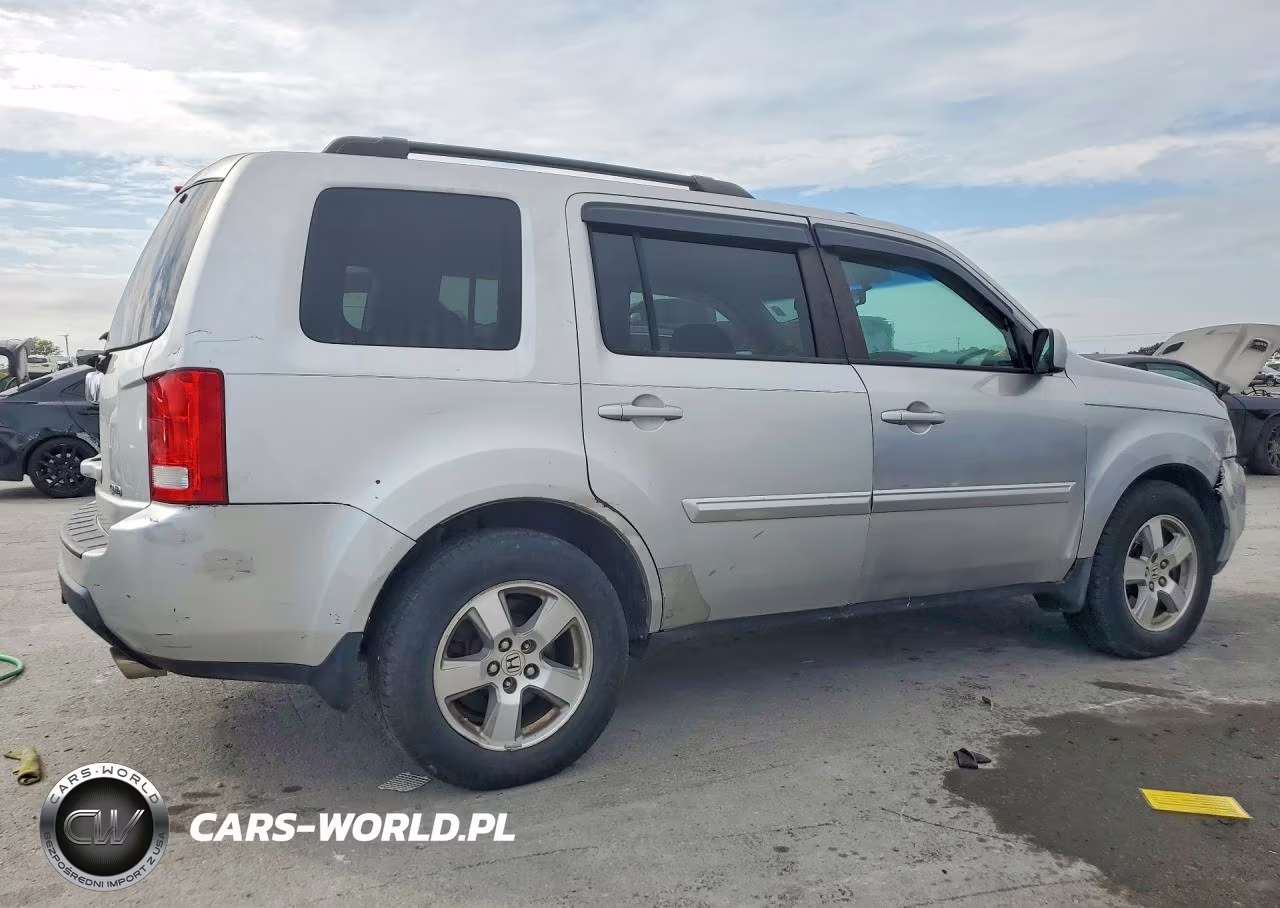 2009 Honda Pilot Exl VIN:5FNYF48669B027302 - 3
