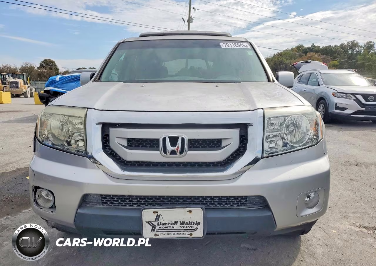 2009 Honda Pilot Exl VIN:5FNYF48669B027302 - 5