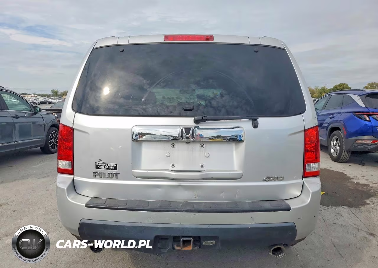 2009 Honda Pilot Exl VIN:5FNYF48669B027302 - 6