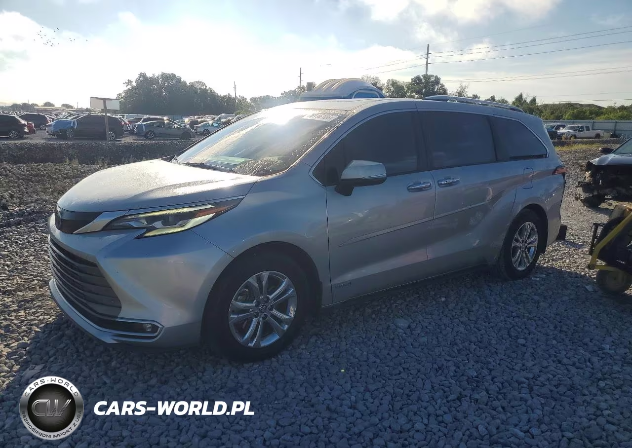 2021 Toyota Sienna Platinum 7-Passenger VIN:5TDESKFC7MS007642 - 1