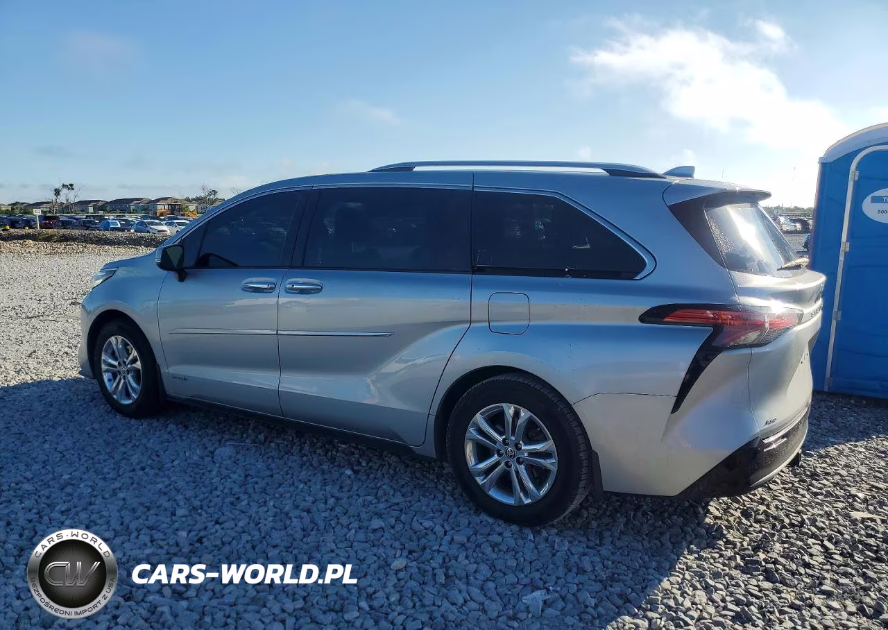 2021 Toyota Sienna Platinum 7-Passenger VIN:5TDESKFC7MS007642 - 2