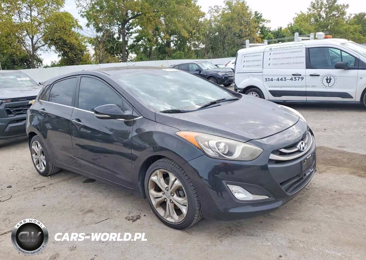 2014 Hyundai Elantra Gt Base VIN:KMHD35LH1EU202543 - 4