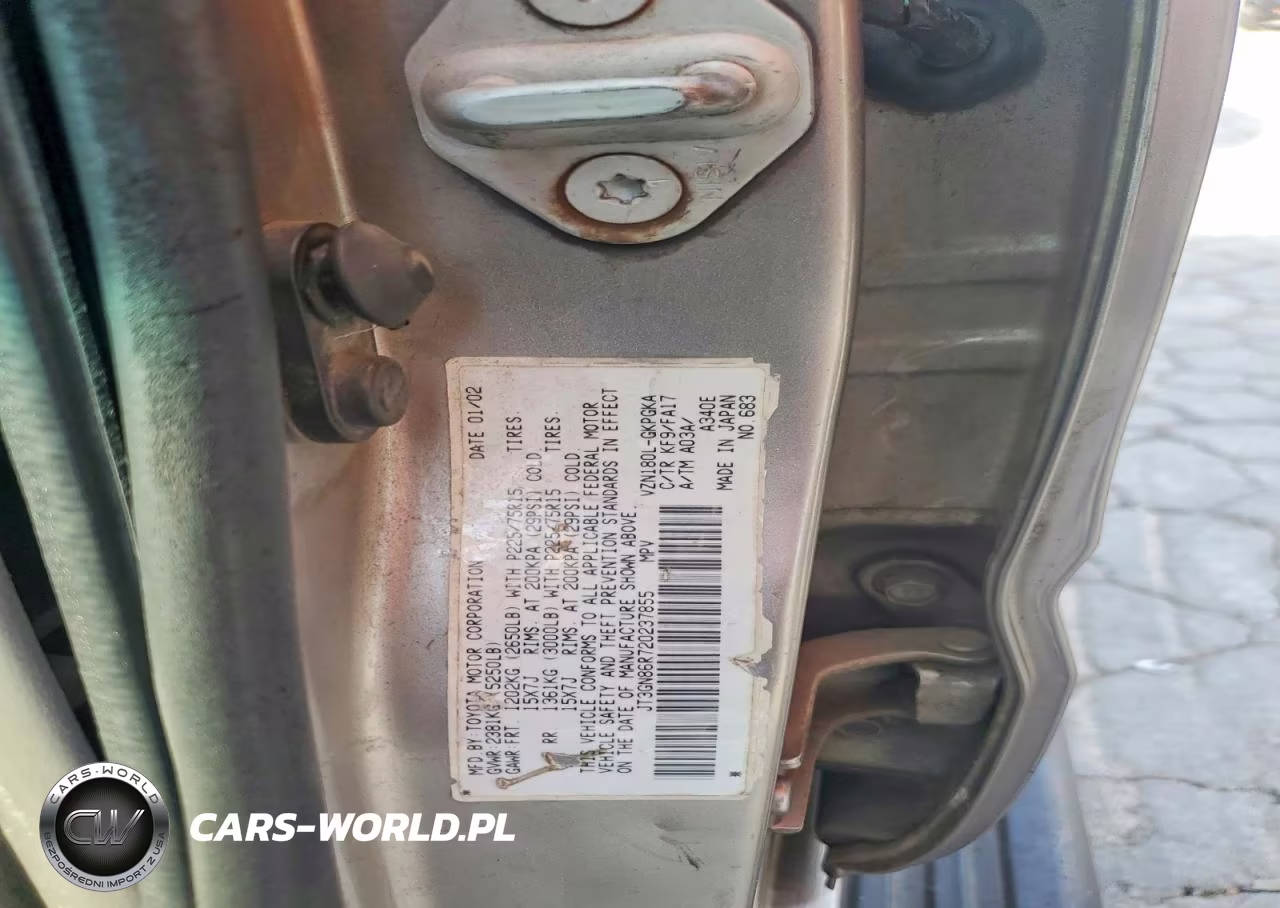 2002 Toyota 4Runner Sr5 VIN:JT3GN86R720237855 - 12