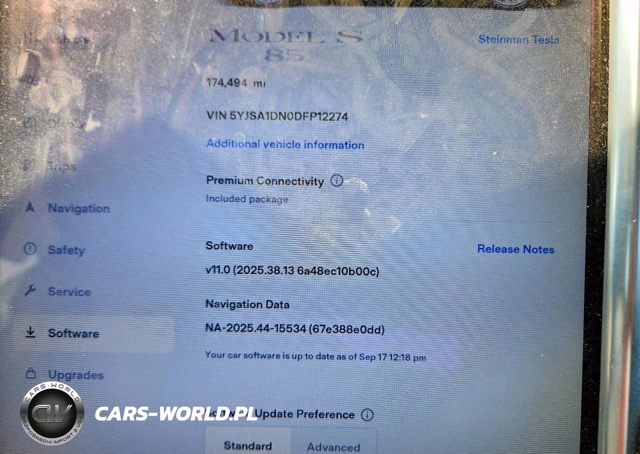 2013 Tesla Model S VIN:5YJSA1DN0DFP12274 - 9