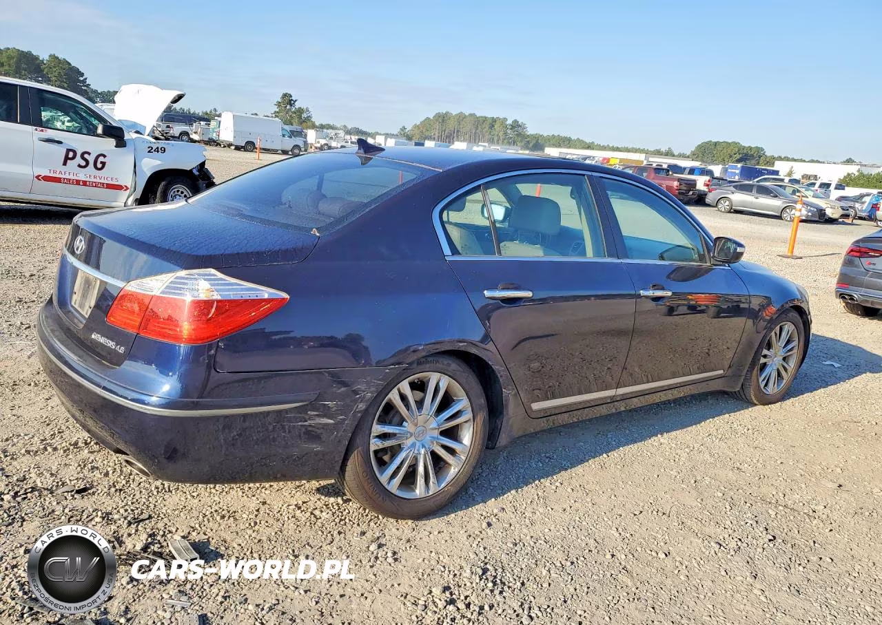 2010 Hyundai Genesis 4.6L VIN:KMHGC4DF5AU105621 - 3
