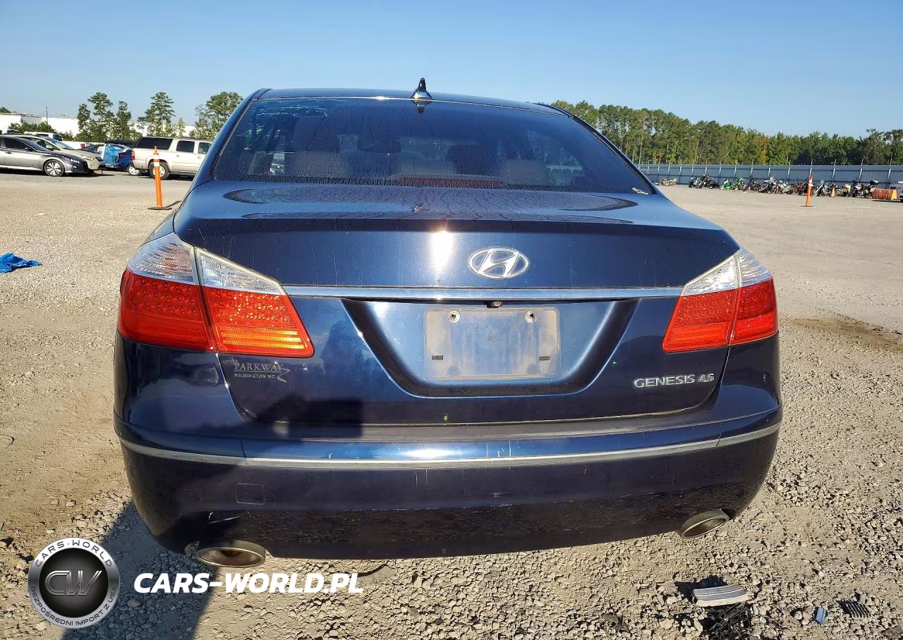 2010 Hyundai Genesis 4.6L VIN:KMHGC4DF5AU105621 - 6