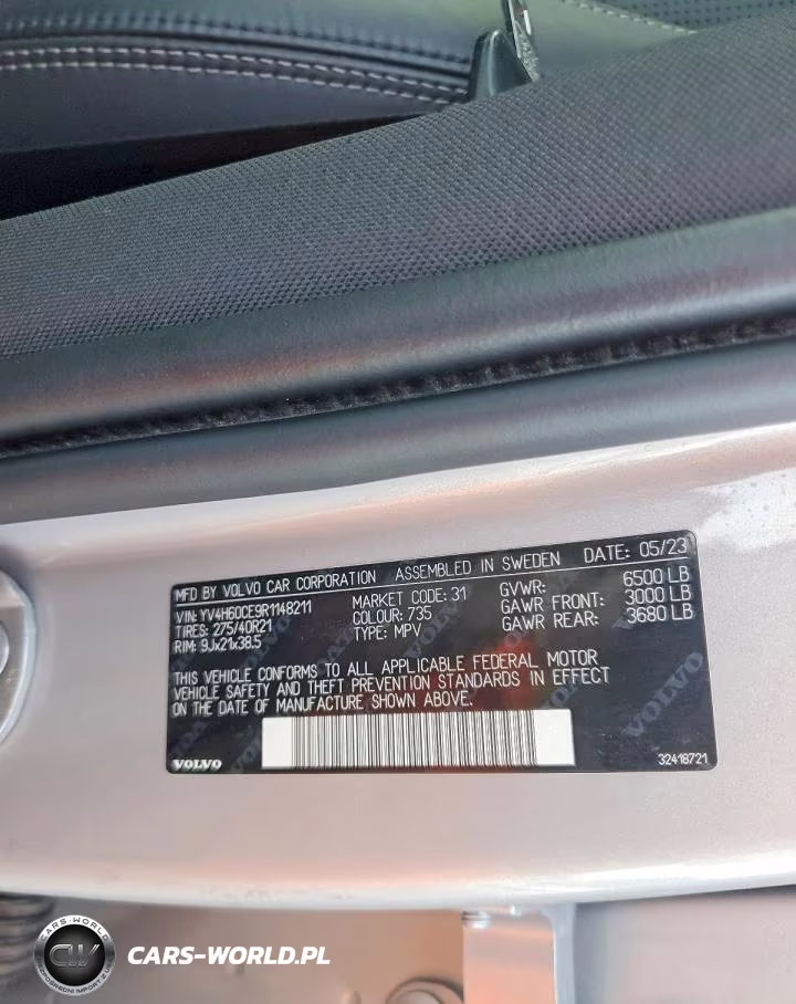 2024 Volvo Xc90 Plus VIN:YV4H60CE9R1148211 - 13