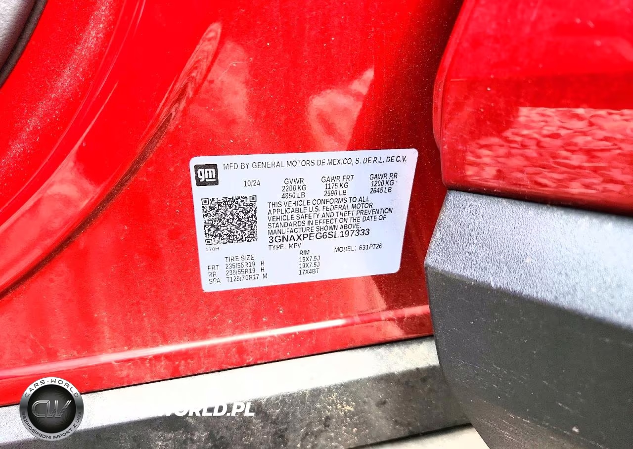 2025 Chevrolet Equinox Lt VIN:3GNAXPEG6SL197333 - 13