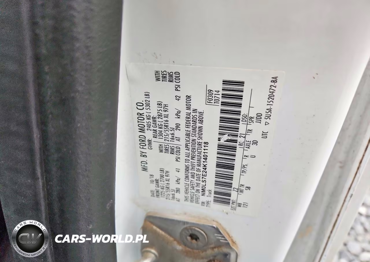 2019 Ford Transit Connect Xl VIN:NM0LS7E24K1401118 - 13