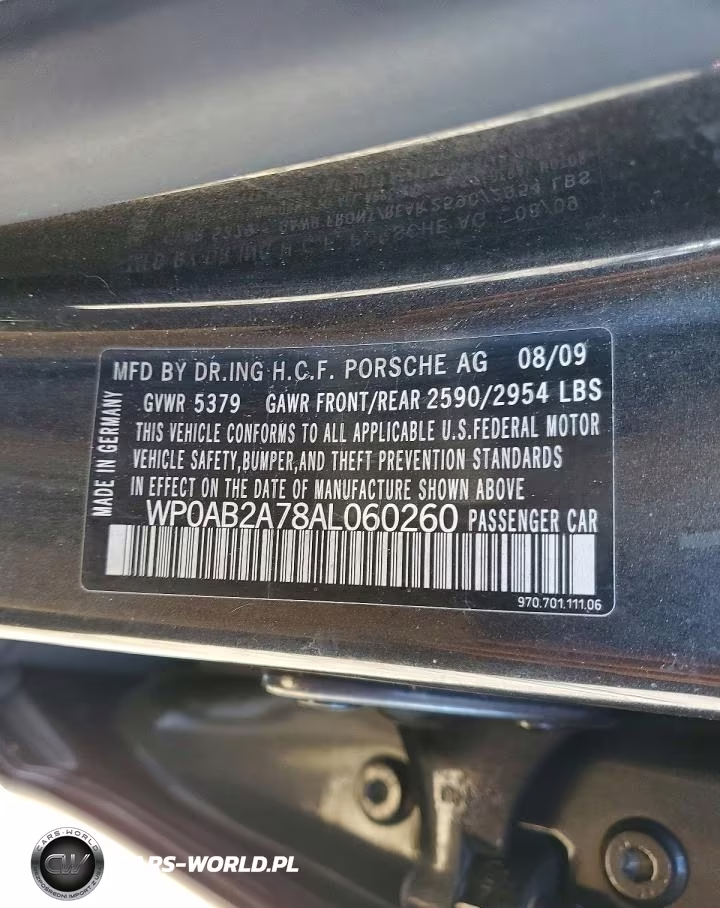 2010 Porsche Panamera S VIN:WP0AB2A78AL060260 - 13