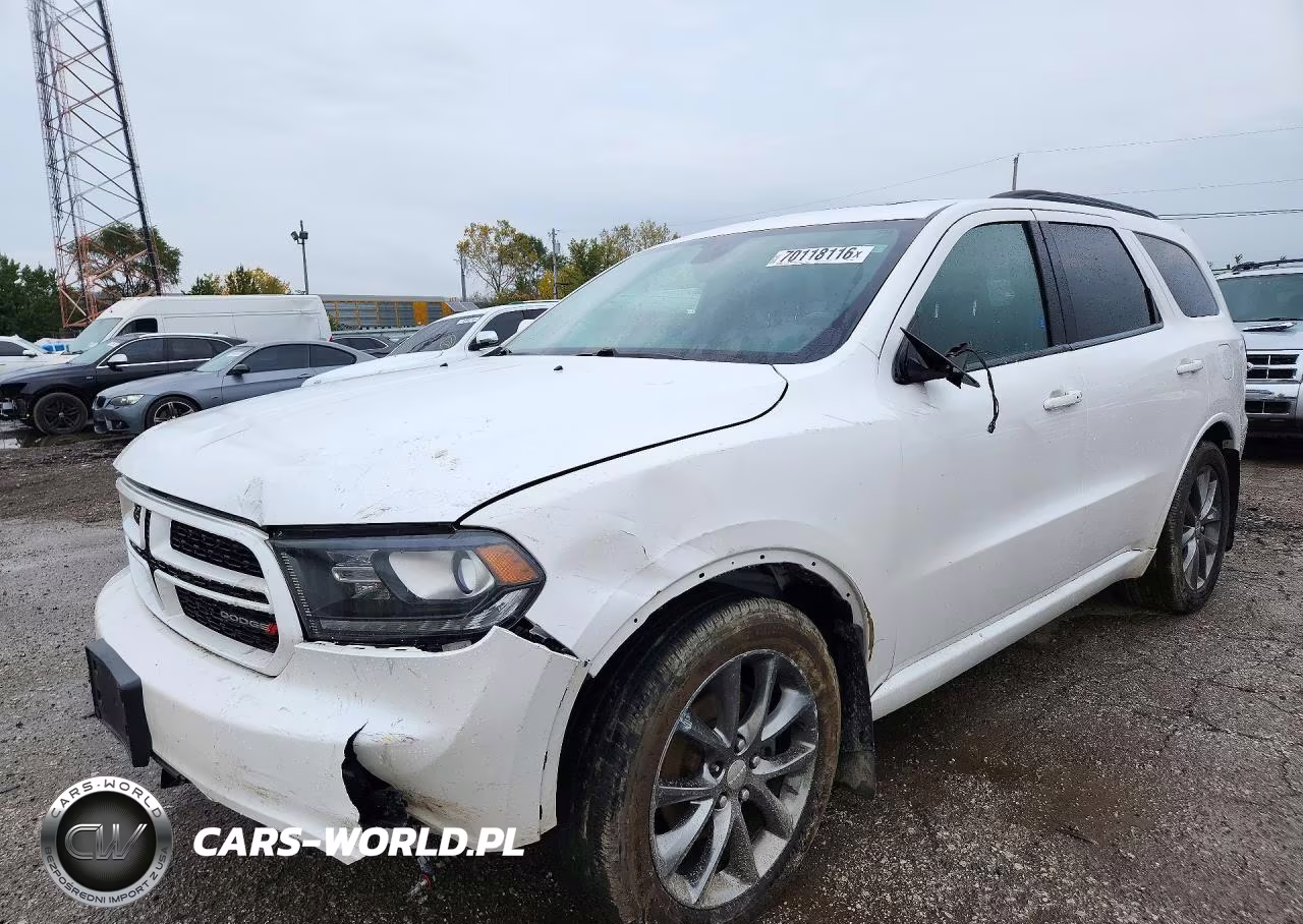 2017 Dodge Durango Gt VIN:1C4RDJDG0HC709532 - 1