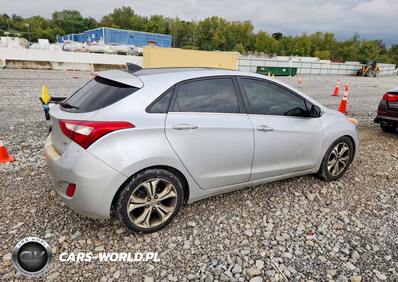2013 Hyundai Elantra Gt Base VIN:KMHD35LE0DU021762 - 3