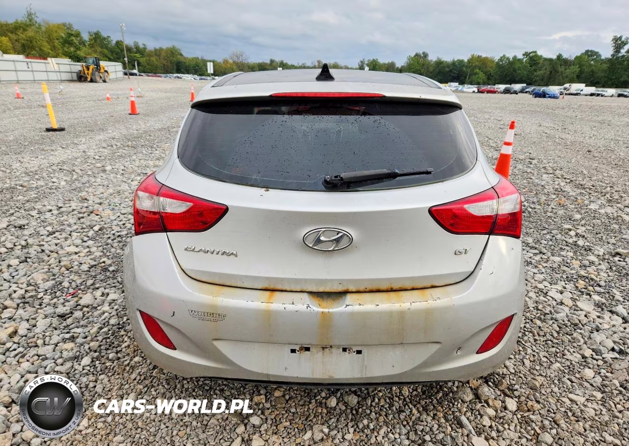 2013 Hyundai Elantra Gt Base VIN:KMHD35LE0DU021762 - 6