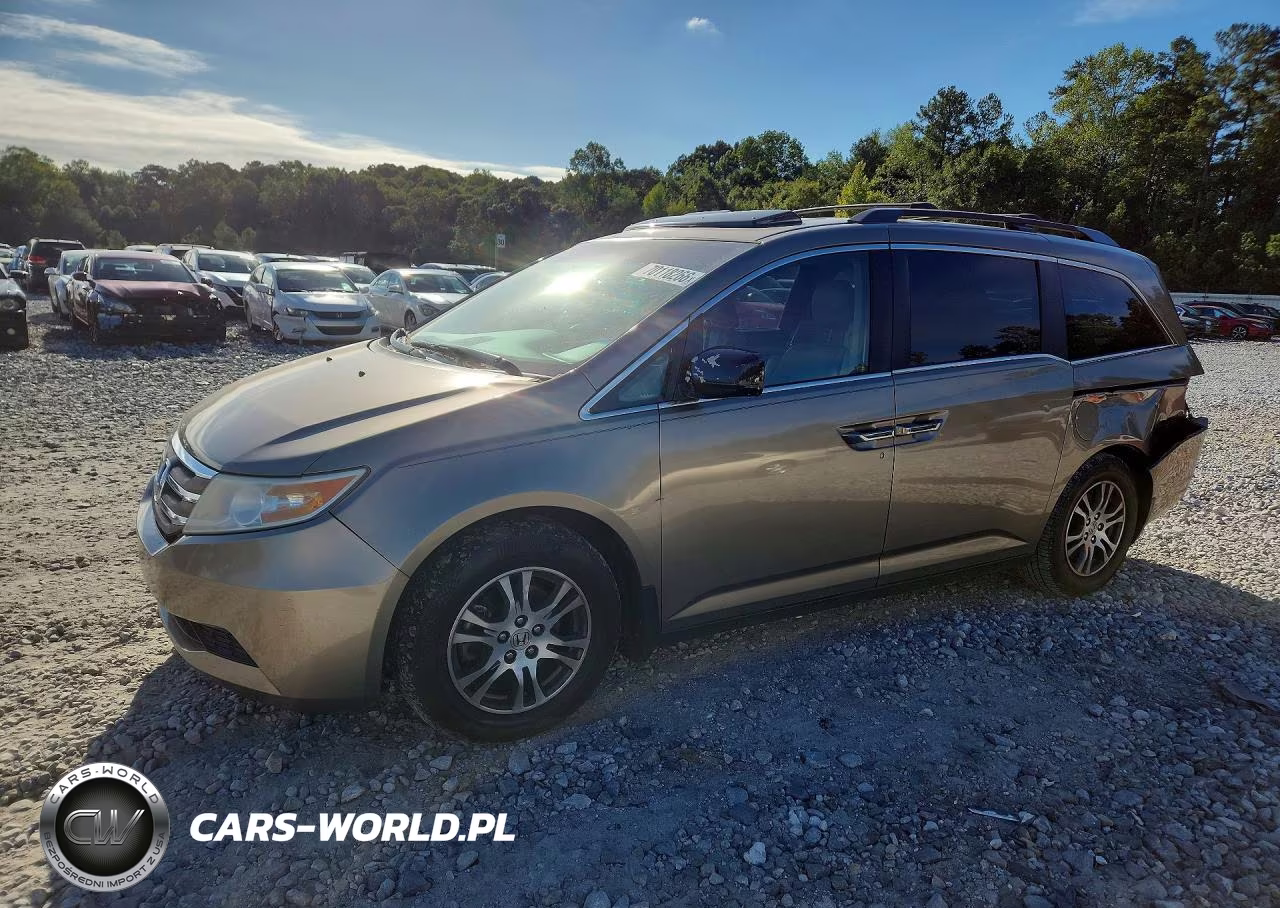 2013 Honda Odyssey Exl VIN:5FNRL5H68DB024767 - 1