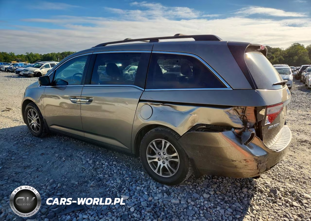 2013 Honda Odyssey Exl VIN:5FNRL5H68DB024767 - 2