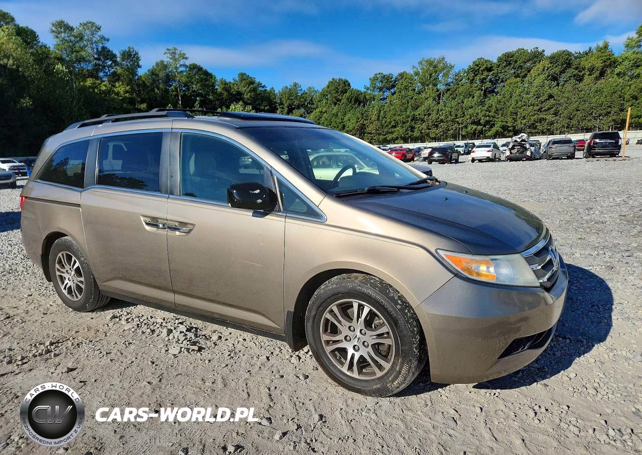 2013 Honda Odyssey Exl VIN:5FNRL5H68DB024767 - 4