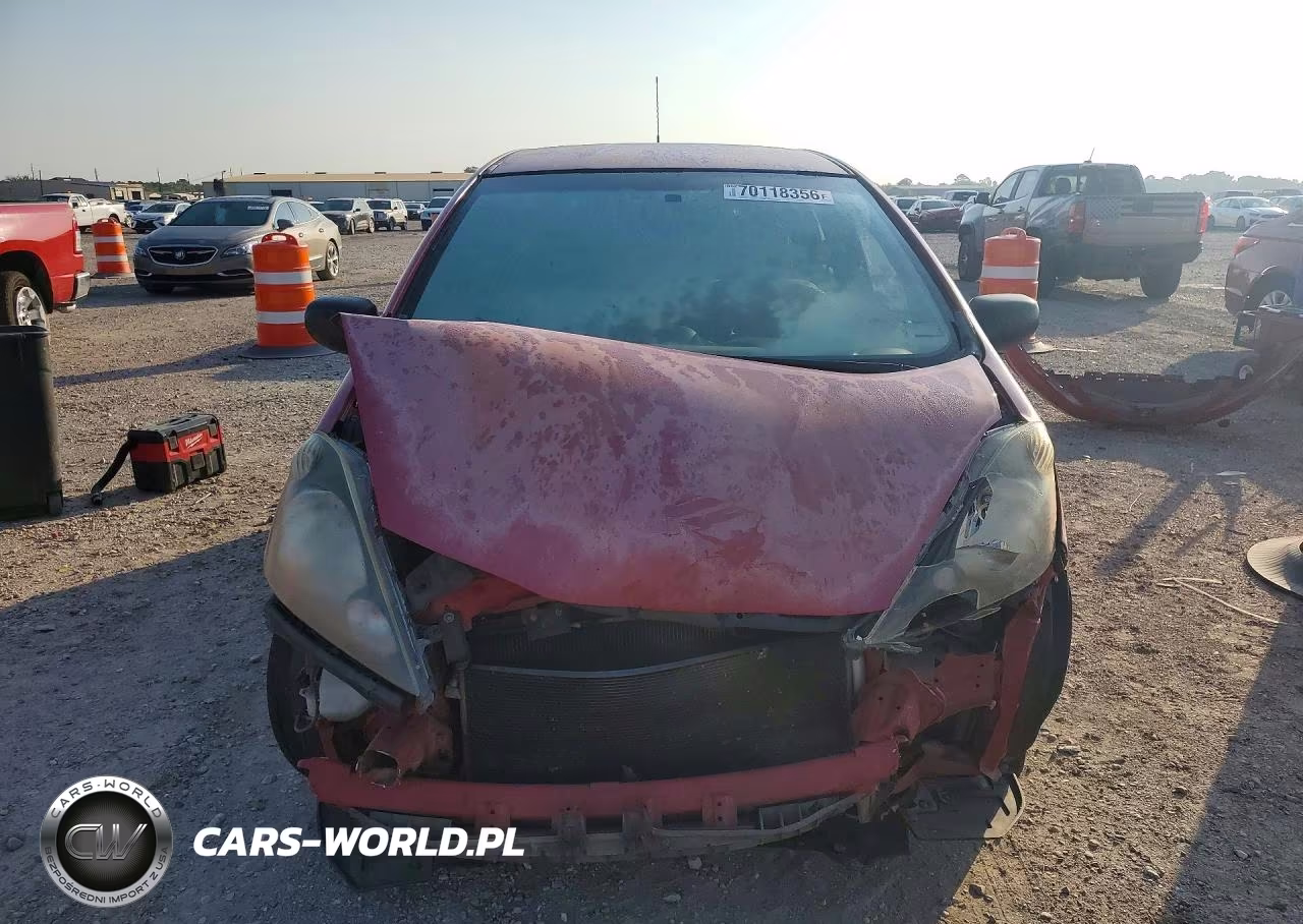 2009 Honda Fit VIN:JHMGE88219S031035 - 5