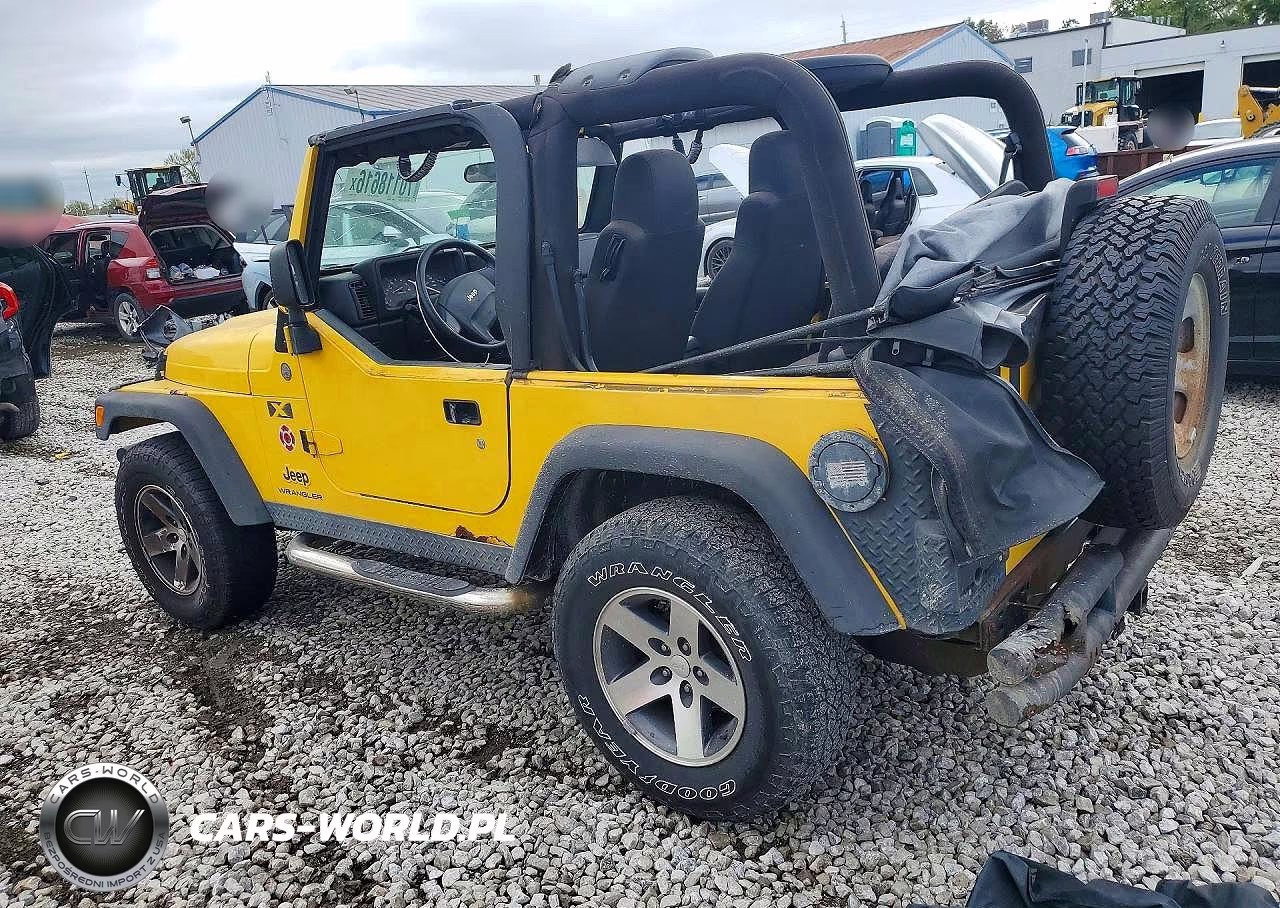 2004 Jeep Wrangler X VIN:1J4FA39S64P751544 - 2