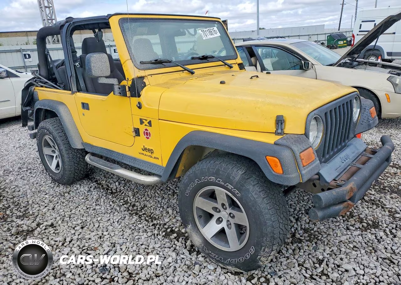 2004 Jeep Wrangler X VIN:1J4FA39S64P751544 - 4