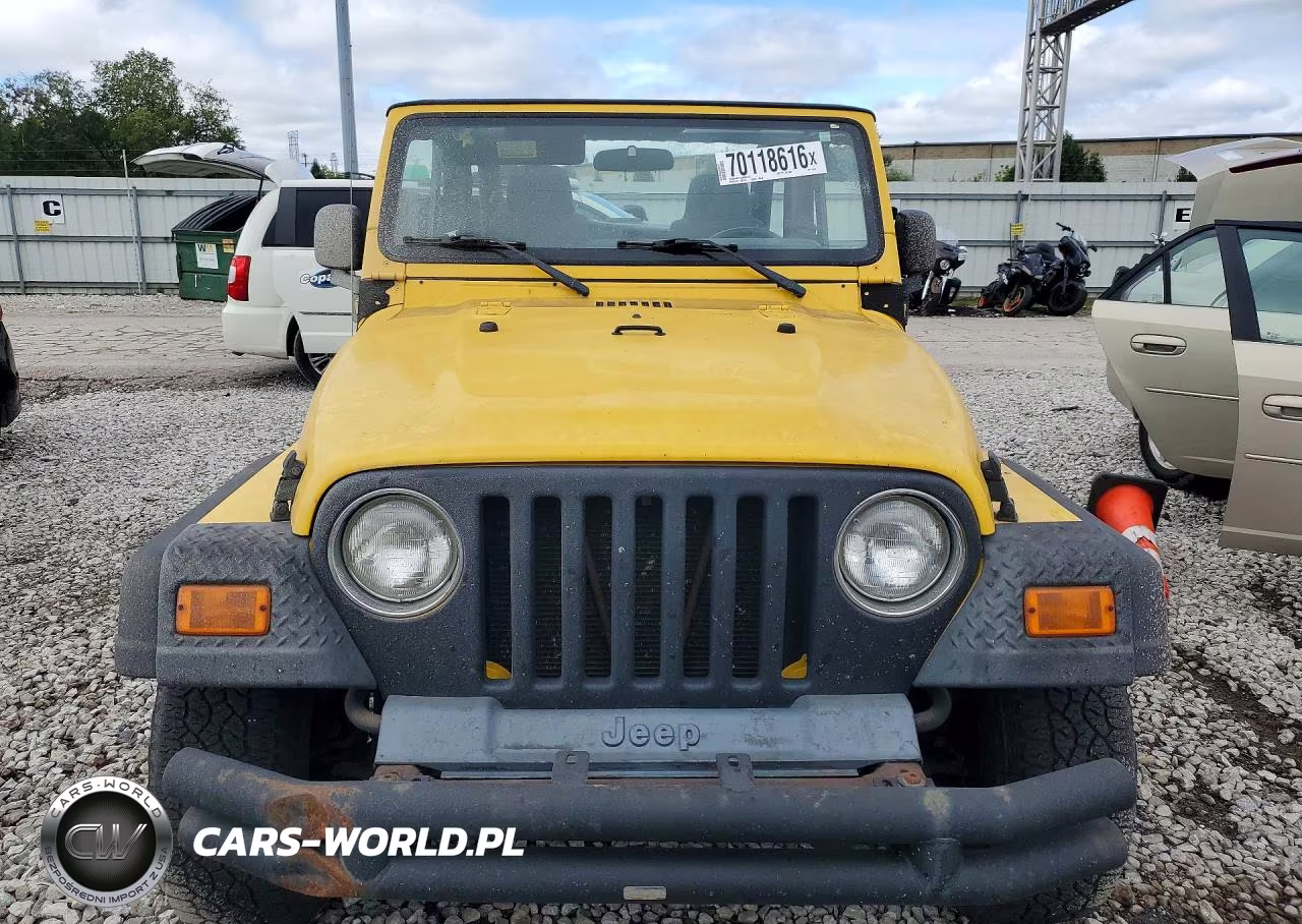 2004 Jeep Wrangler X VIN:1J4FA39S64P751544 - 5