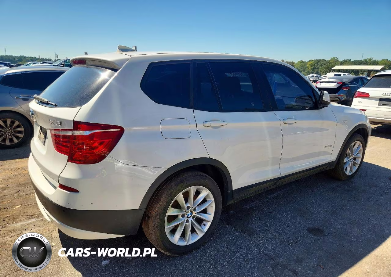 2013 BMW X3 xDrive28I VIN:5UXWX9C58D0A17363 - 3