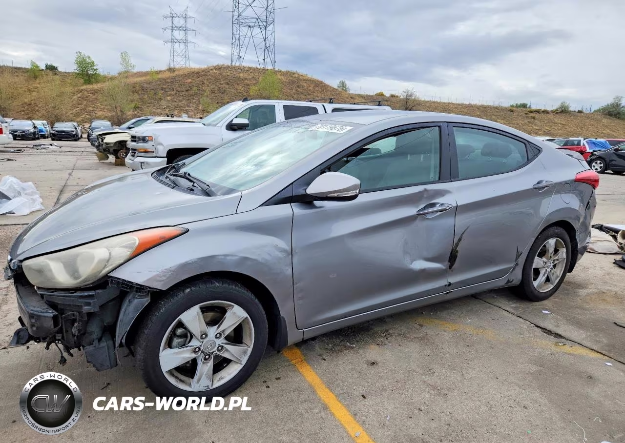2013 Hyundai Elantra Gls VIN:KMHDH4AE4DU978880 - 1