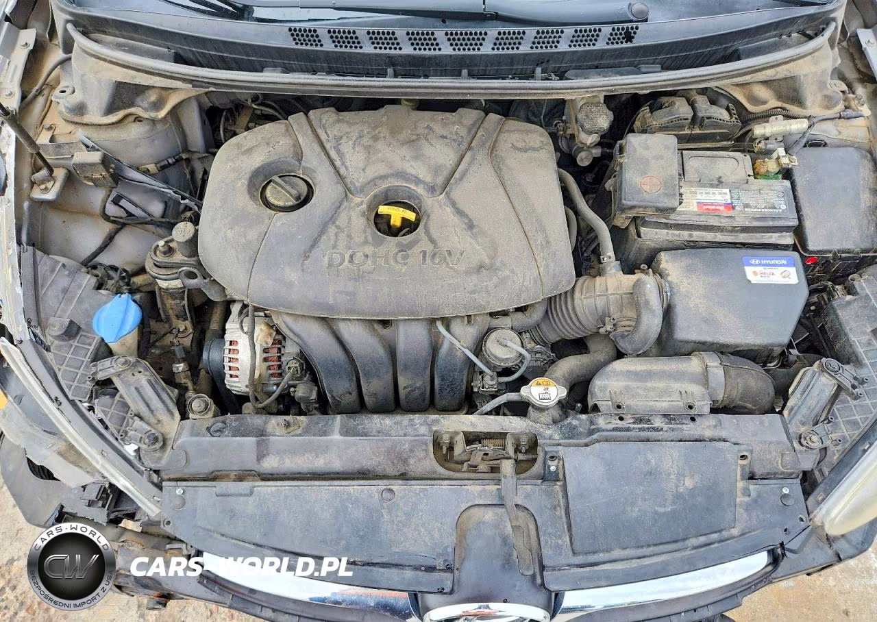 2013 Hyundai Elantra Gls VIN:KMHDH4AE4DU978880 - 11