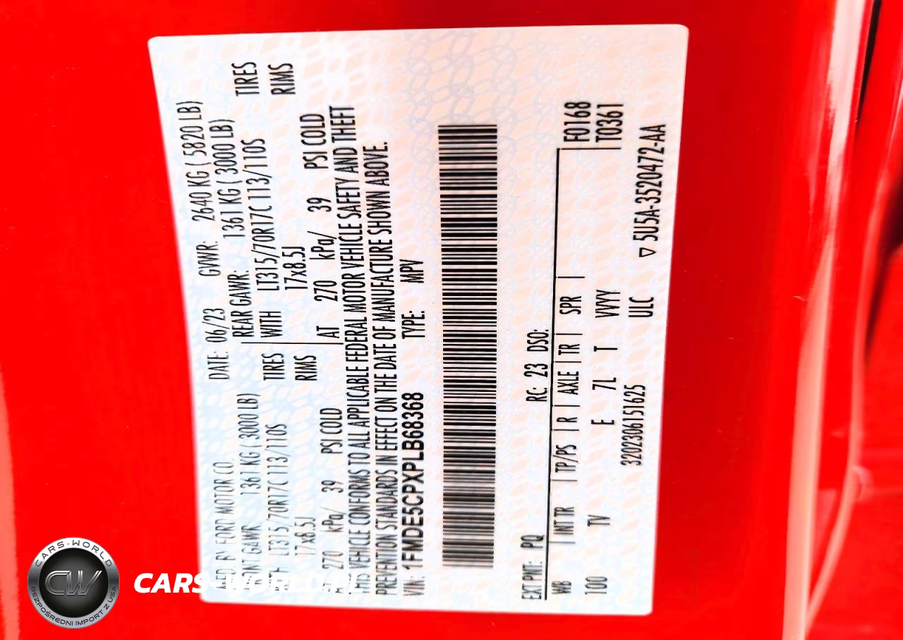 2023 Ford Bronco Base VIN:1FMDE5CPXPLB68368 - 13