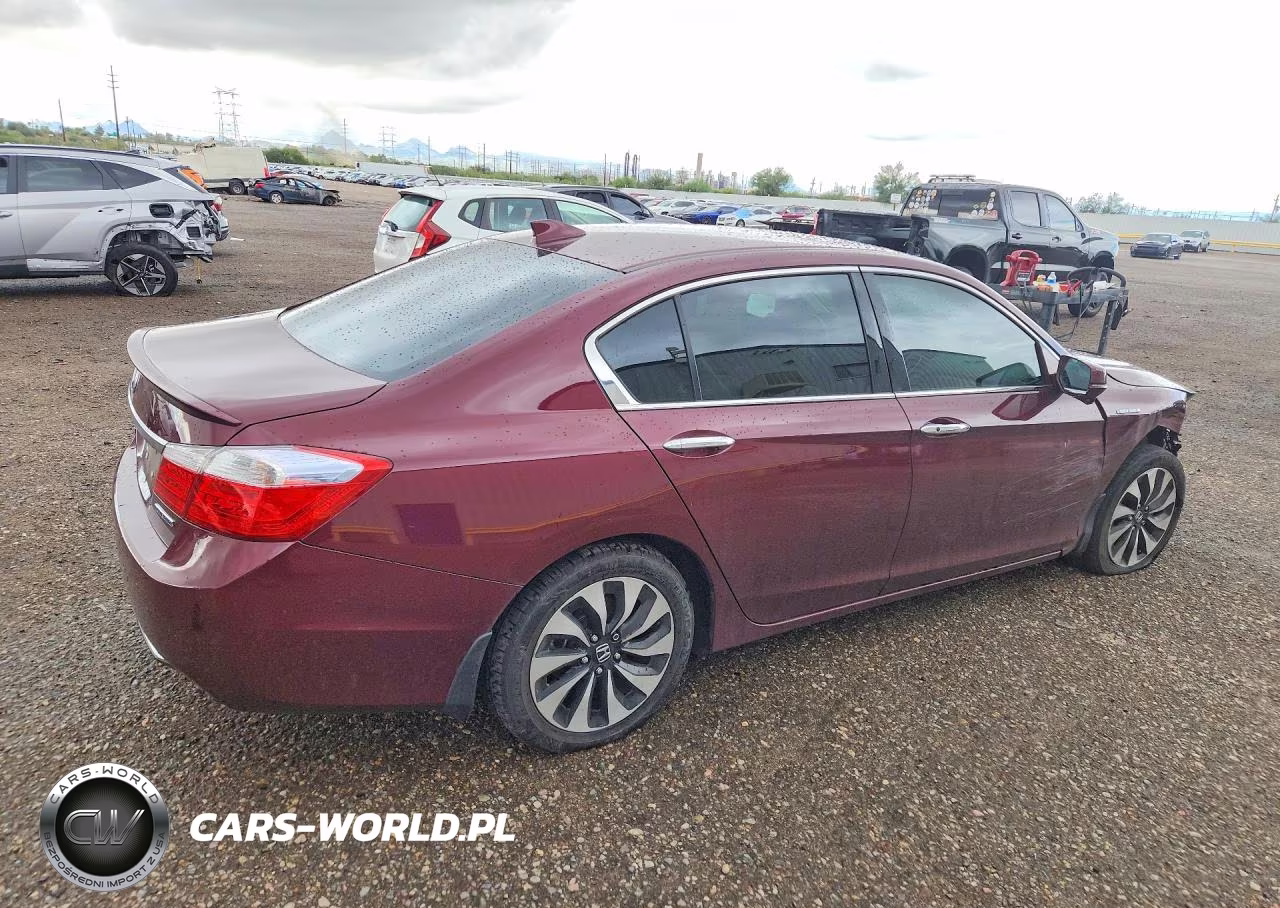 2014 Honda Accord Hybrid Exl VIN:1HGCR6F53EA010615 - 3