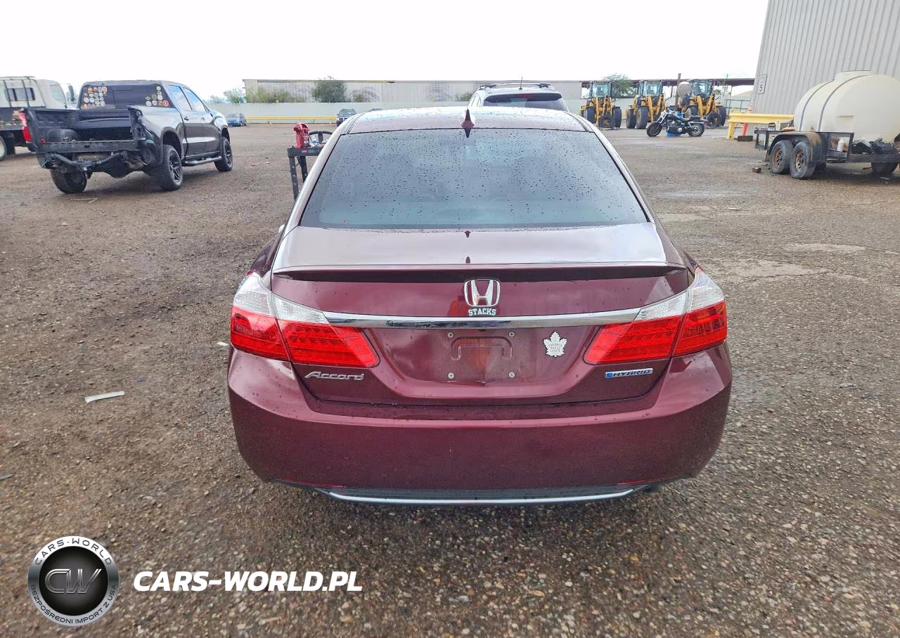 2014 Honda Accord Hybrid Exl VIN:1HGCR6F53EA010615 - 6