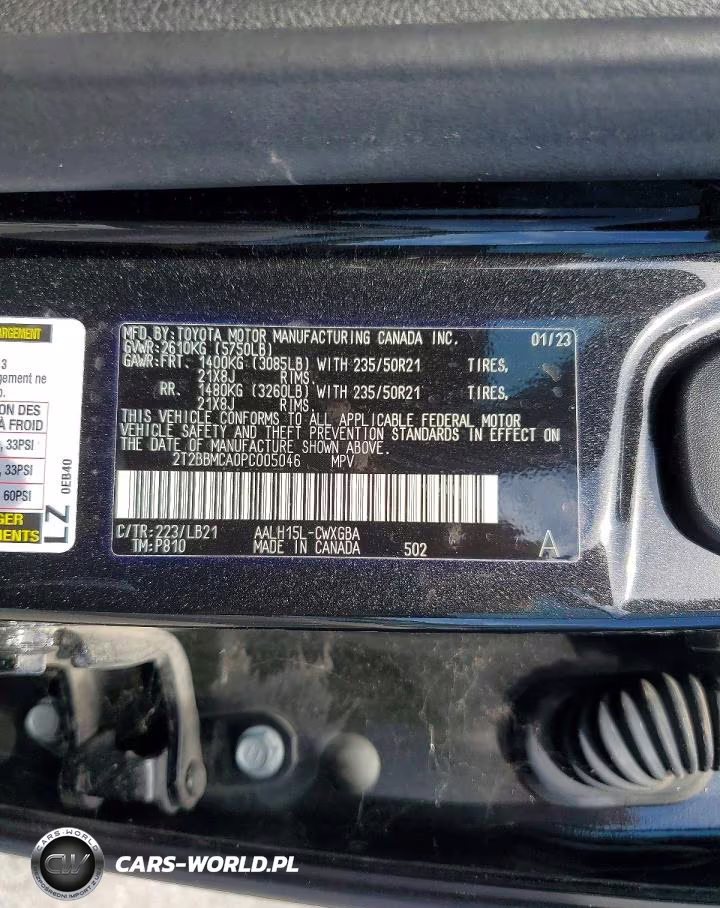 2023 Lexus Rx 350H Base VIN:2T2BBMCA0PC005046 - 13