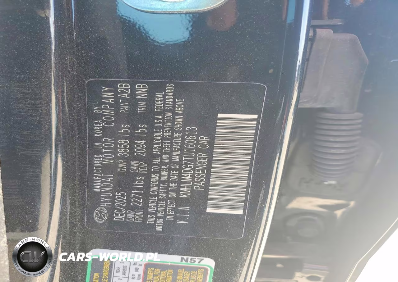 2026 Hyundai Elantra Sel Sport VIN:KMHLM4DG7TU160613 - 13
