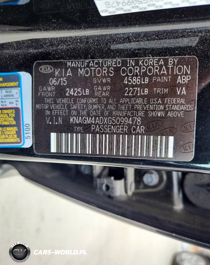 2016 Kia Optima Hybrid VIN:KNAGM4ADXG5099478 - 12