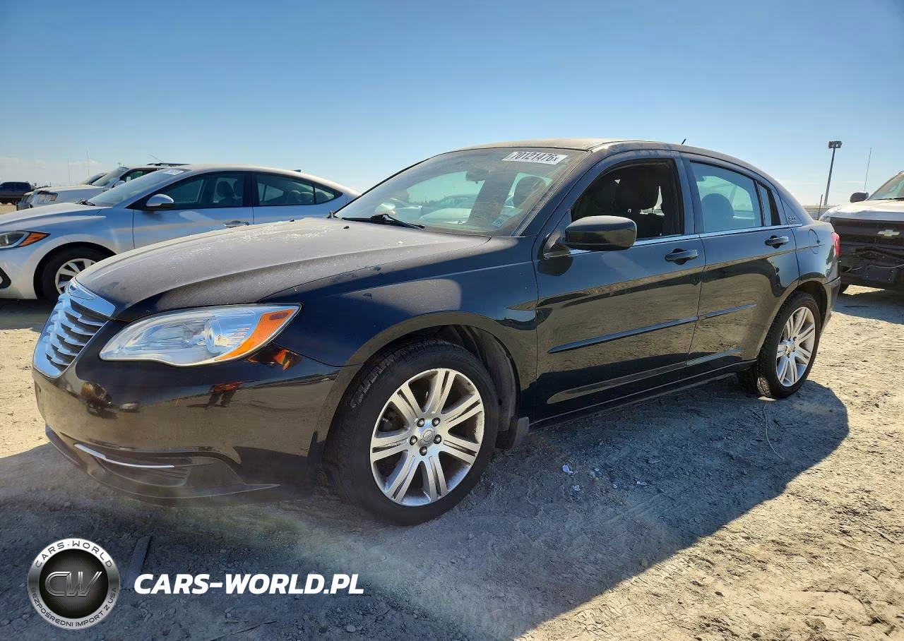 2012 Chrysler 200 Lx VIN:1C3CCBAB1CN317085 - 1