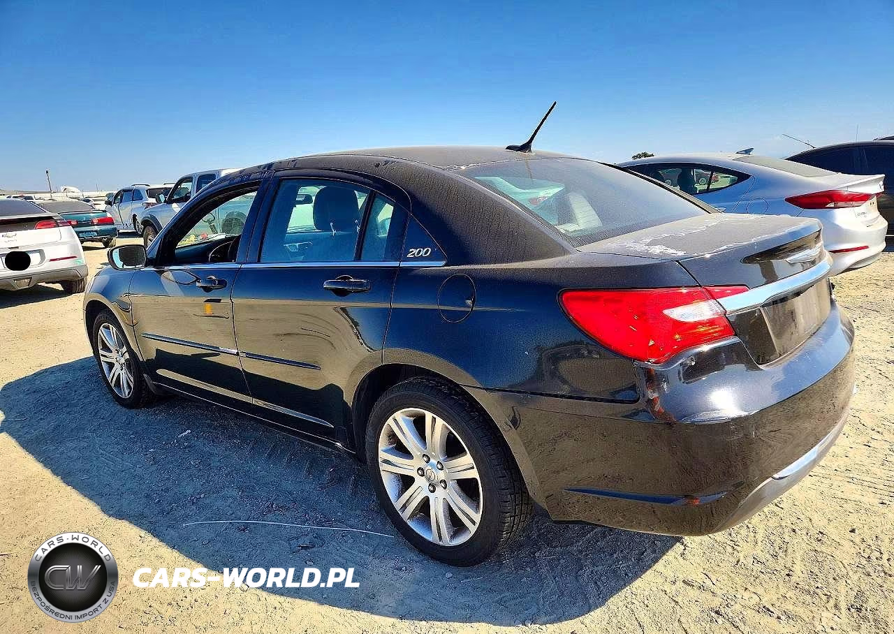 2012 Chrysler 200 Lx VIN:1C3CCBAB1CN317085 - 2
