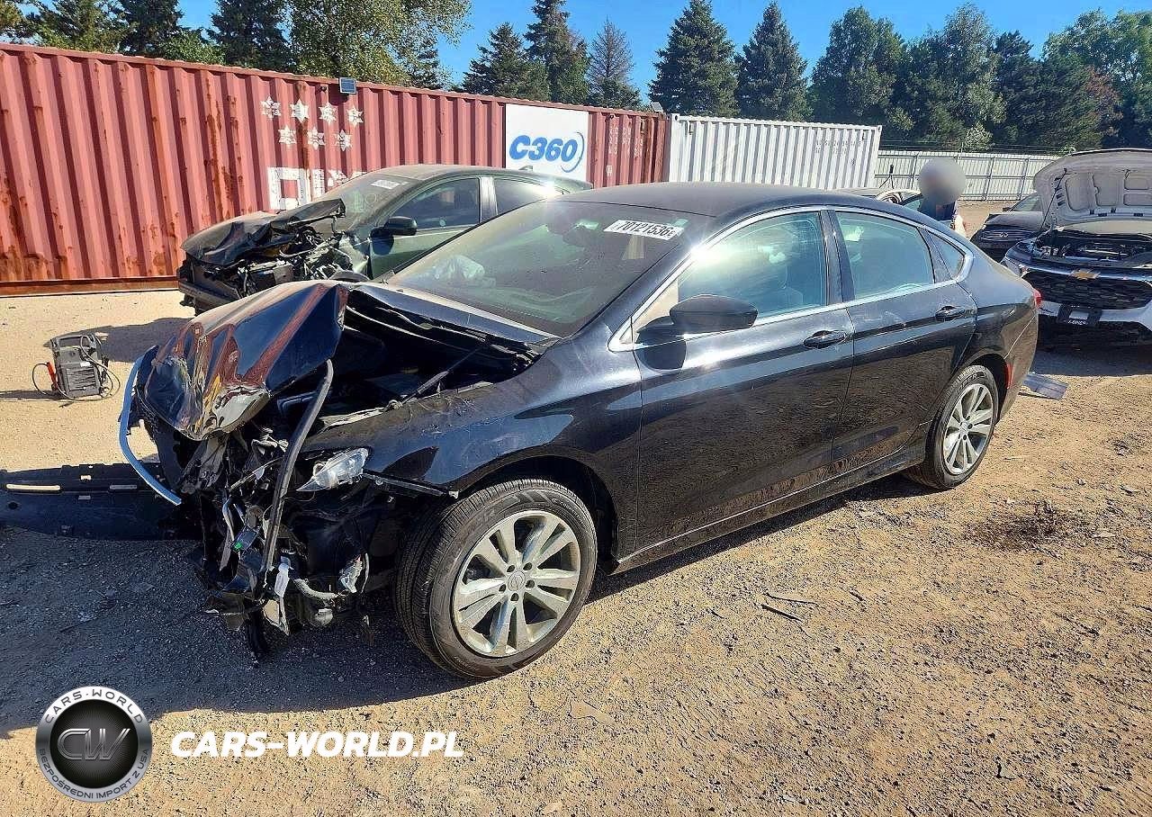 2015 Chrysler 200 Limited VIN:1C3CCCAB5FN595384 - 1