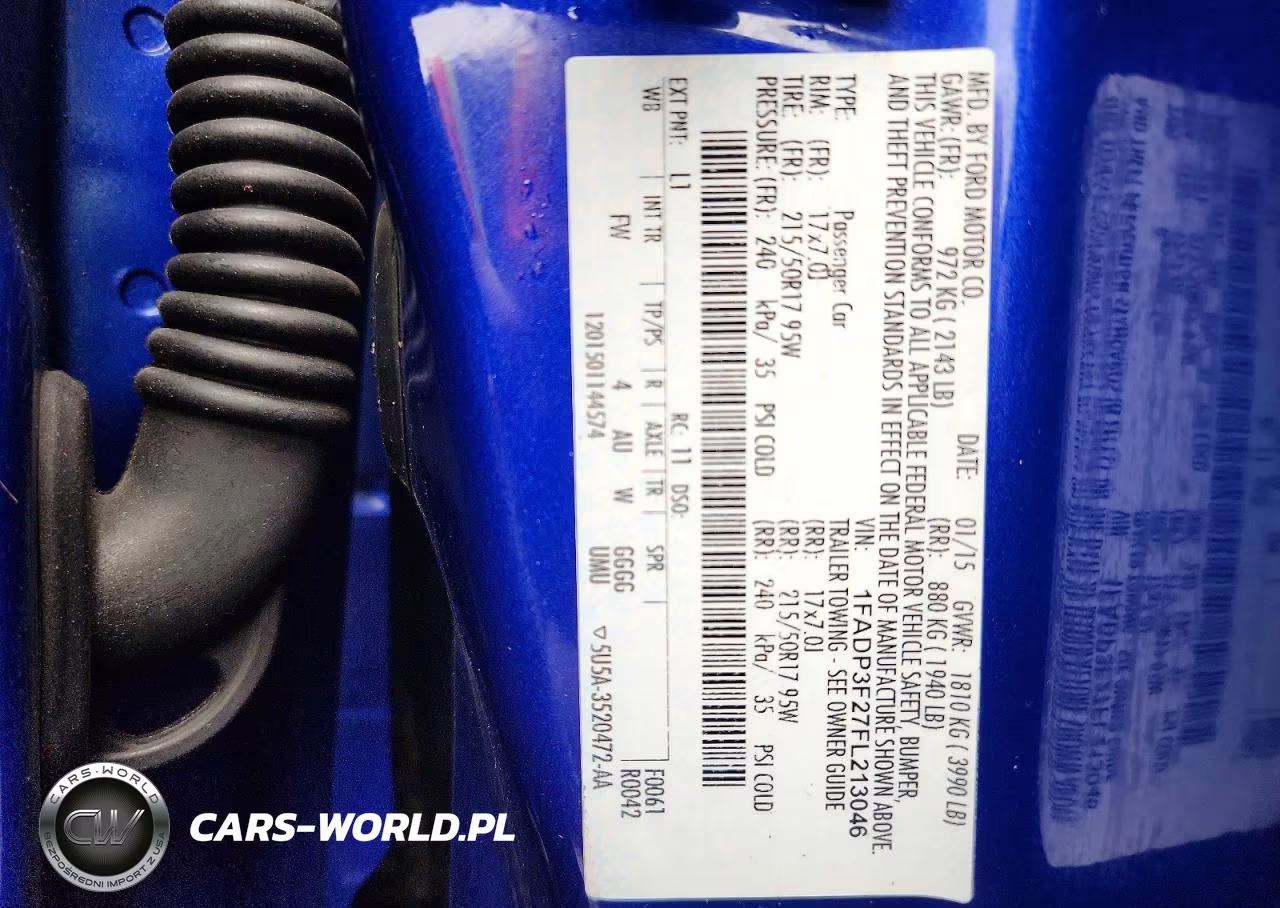 2015 Ford Focus Se VIN:1FADP3F27FL213046 - 12