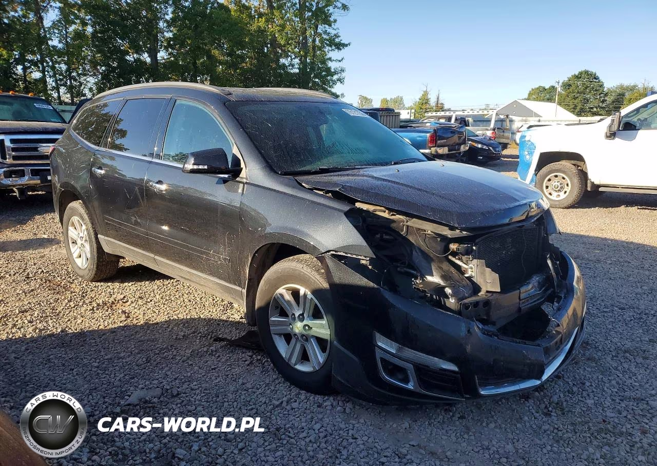 2014 Chevrolet Traverse Lt VIN:1GNKVGKD6EJ278607 - 4