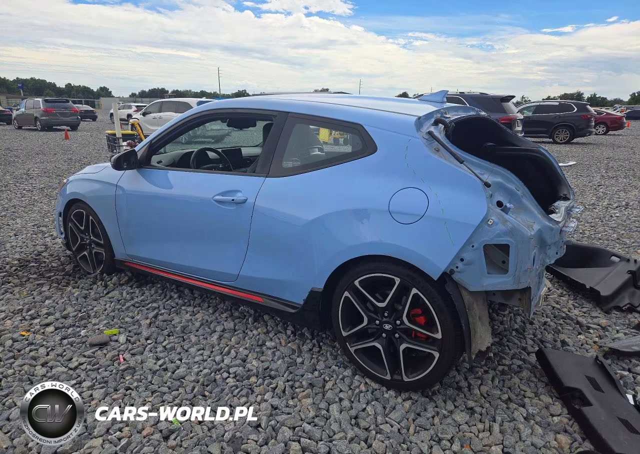 2021 Hyundai Veloster N Base VIN:KMHT36AH1MU009621 - 2
