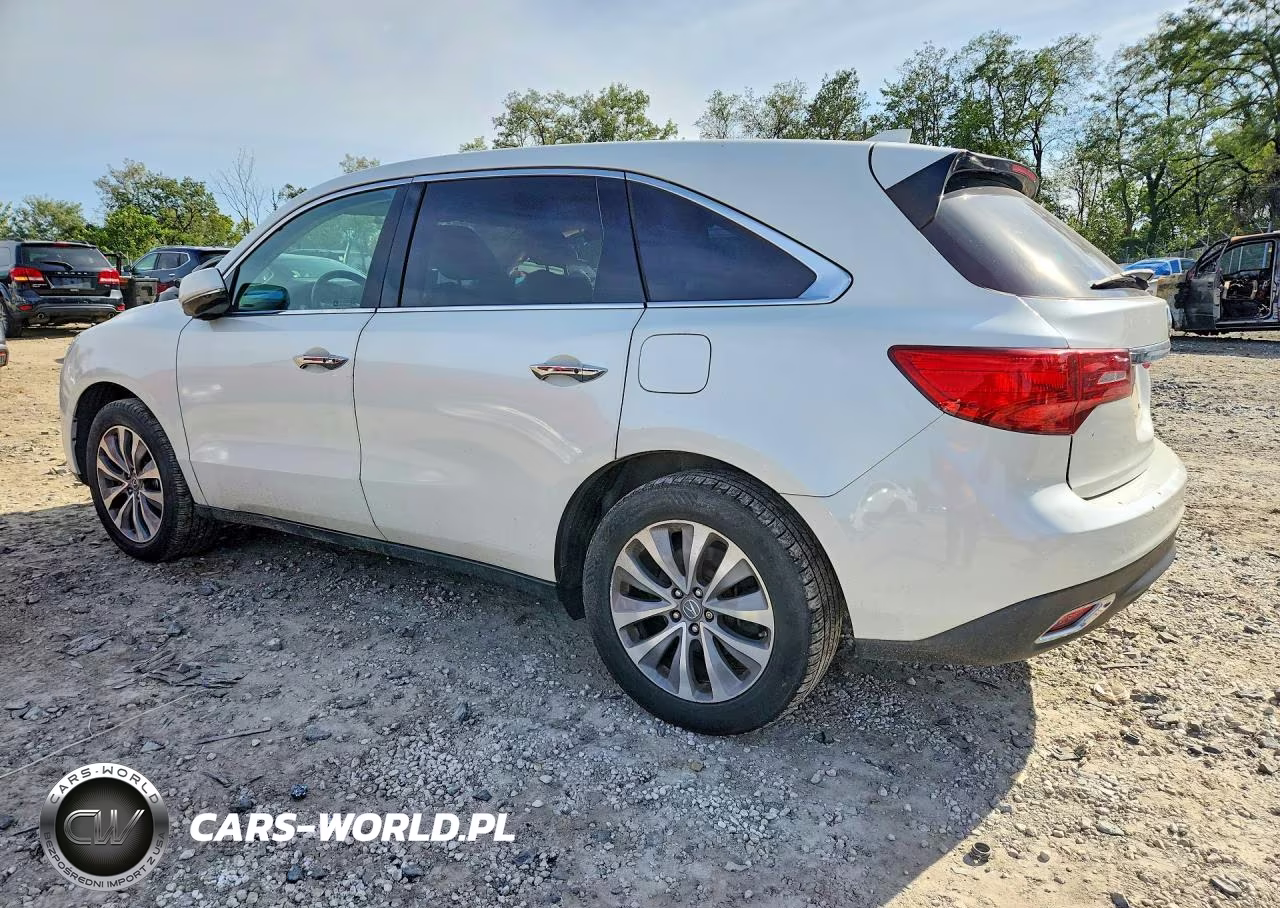 2015 Acura Mdx Technology VIN:5FRYD4H49FB022397 - 2