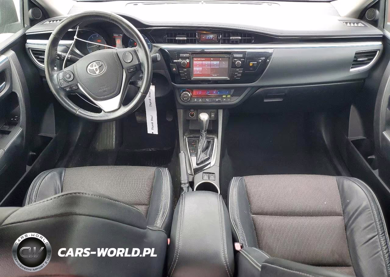 2015 Toyota Corolla S VIN:5YFBURHE9FP242155 - 8