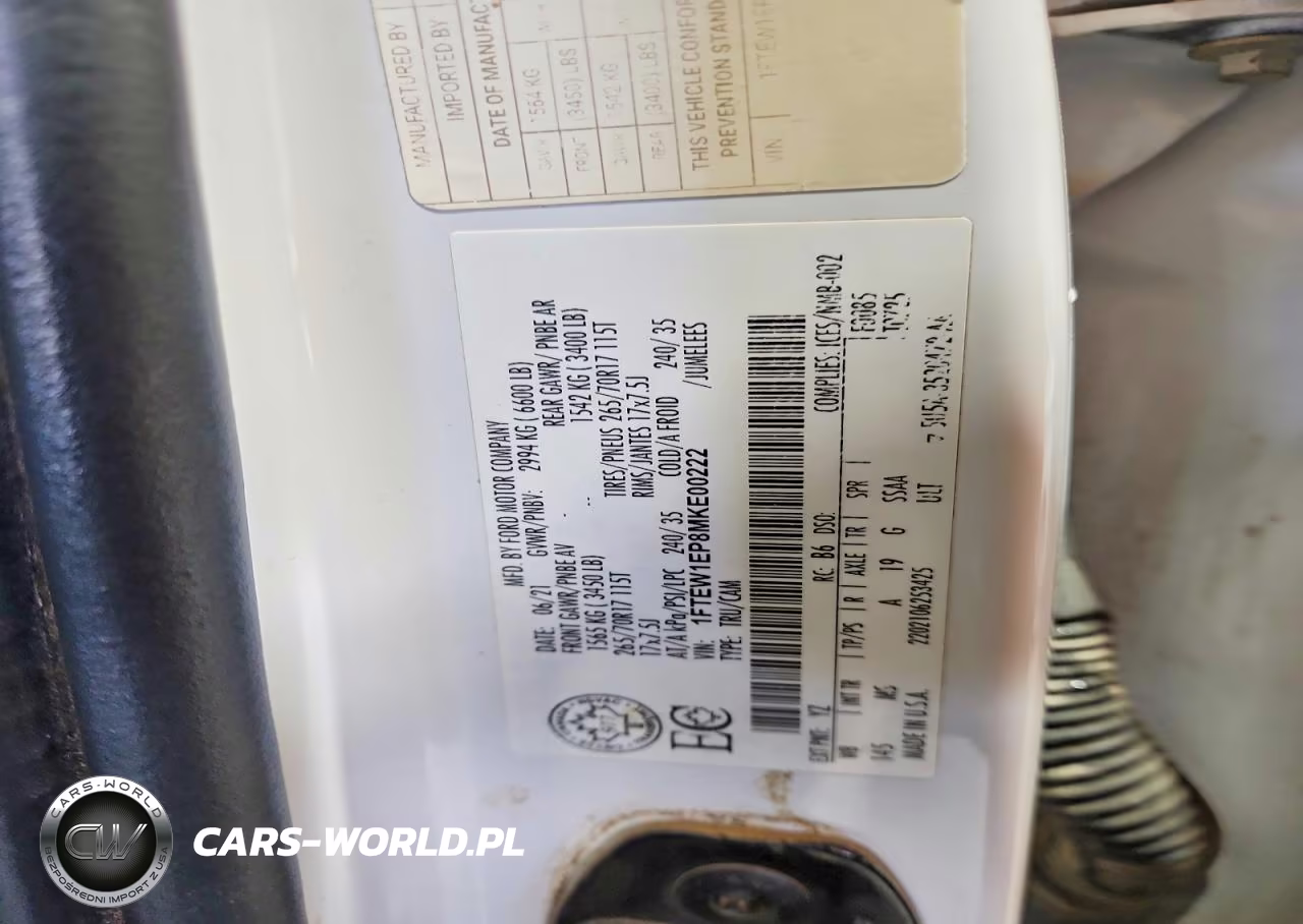 2021 Ford F150 Supercrew VIN:1FTEW1EP8MKE00222 - 12