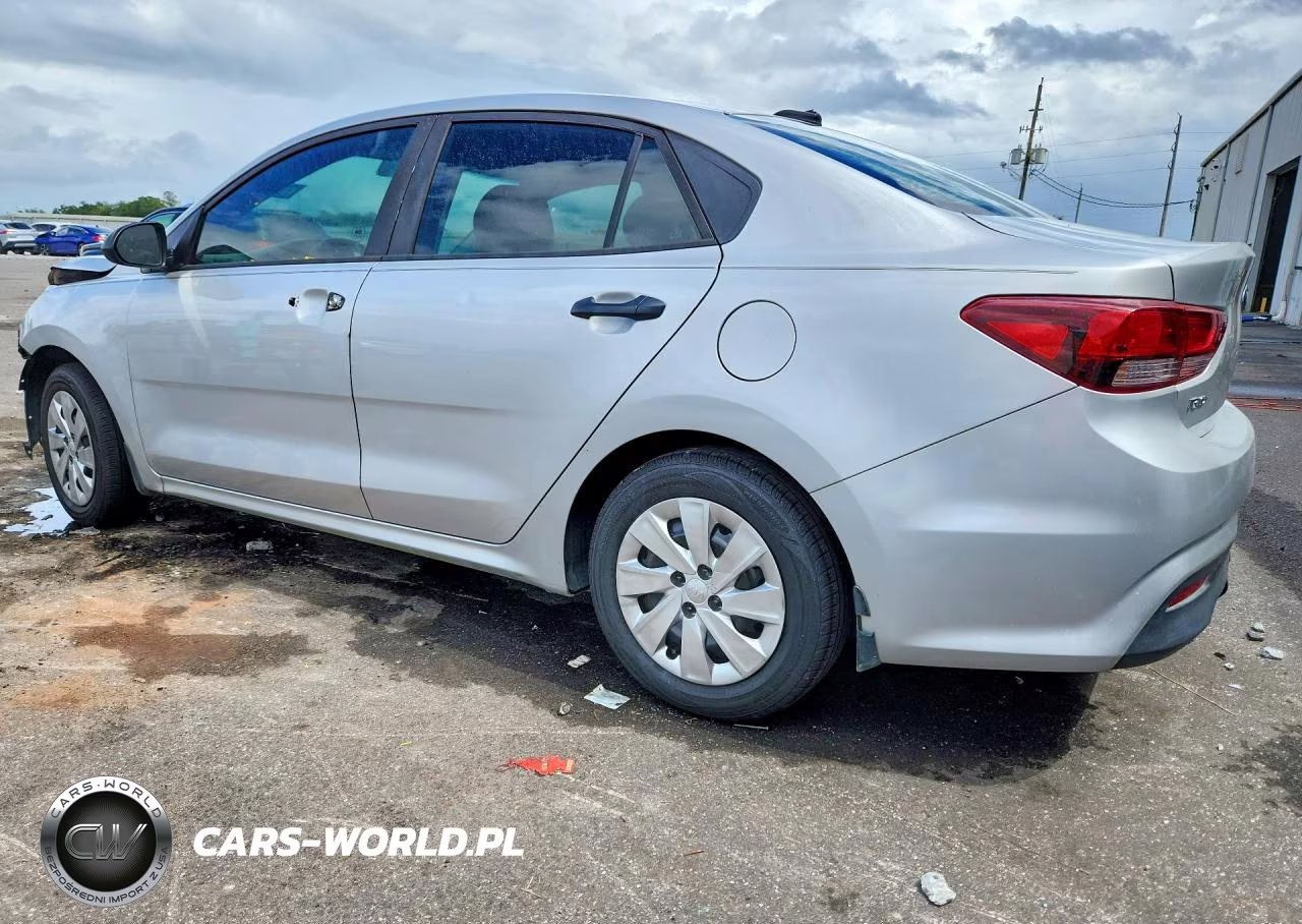 2018 Kia Rio Lx VIN:3KPA24ABXJE054811 - 2