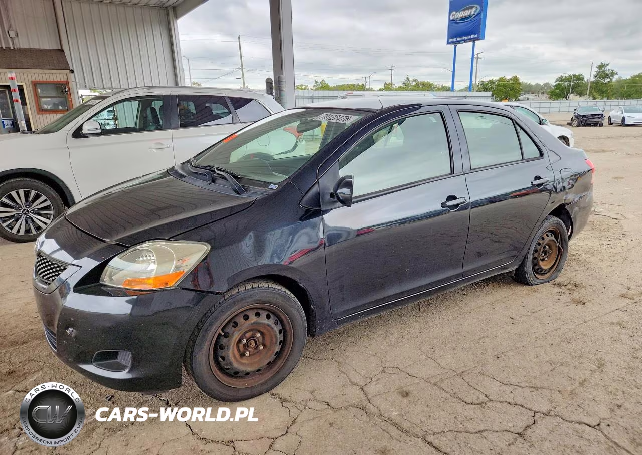 2012 Toyota Yaris Fleet VIN:JTDBT4K33CL016386 - 1
