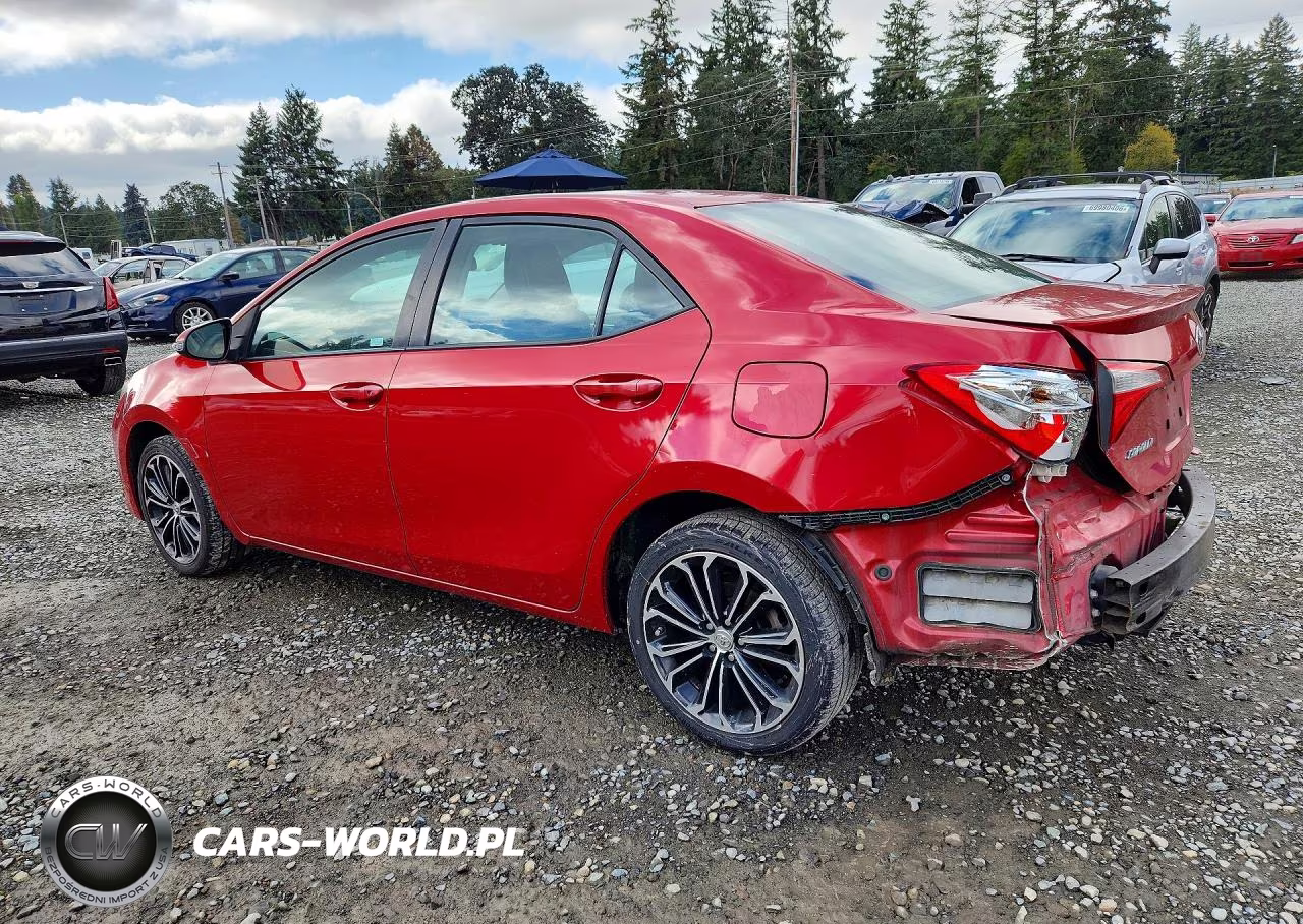 2015 Toyota Corolla S Plus VIN:5YFBURHE0FP360014 - 2