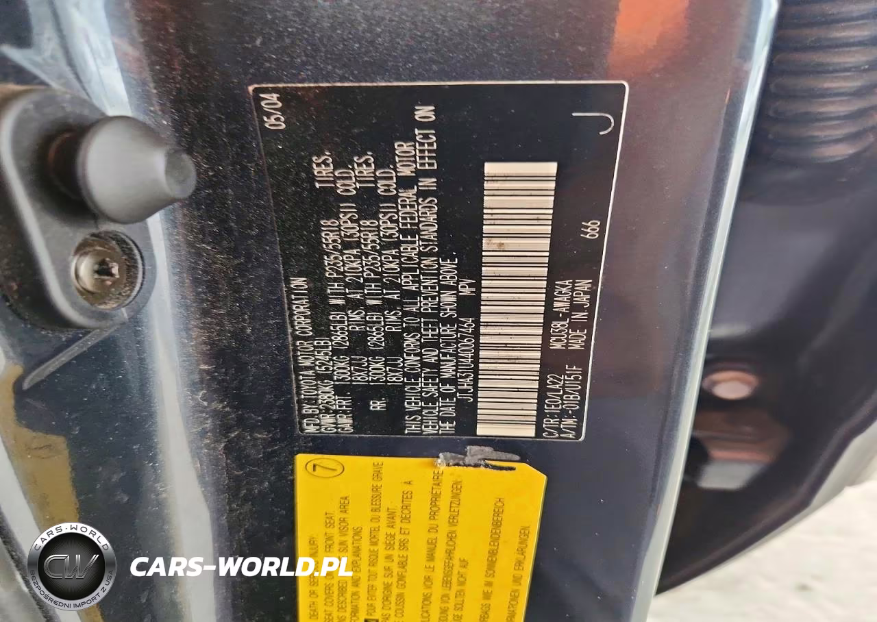 2004 Lexus Rx 330 VIN:JTJHA31U440067464 - 12