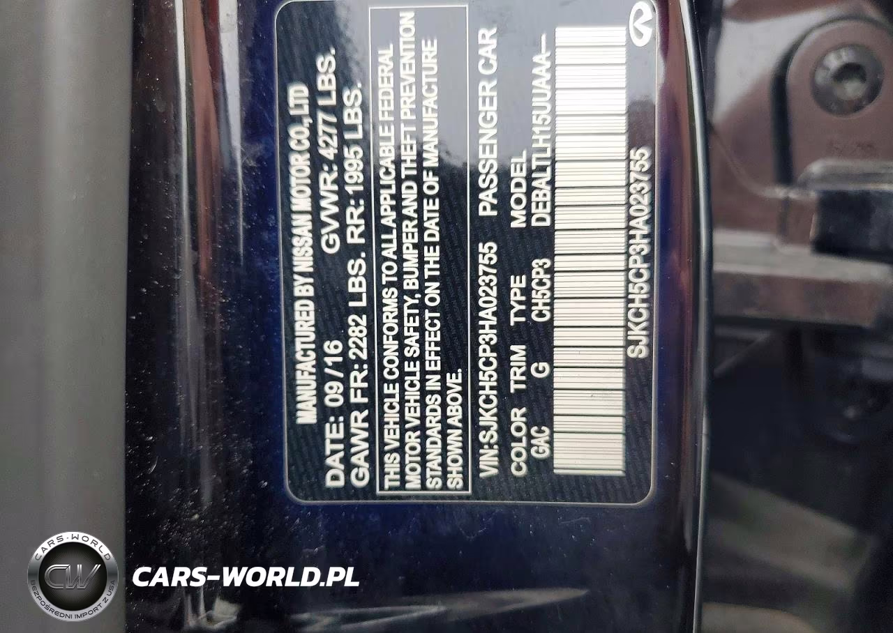 2017 Infiniti Qx30 Sport VIN:SJKCH5CP3HA023755 - 12