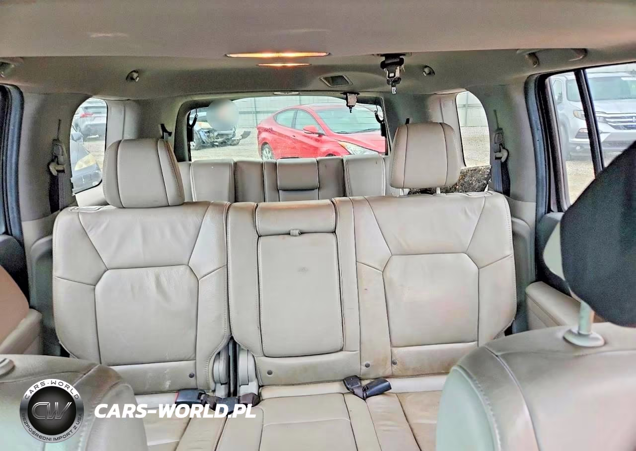 2012 Honda Pilot Exln VIN:5FNYF3H76CB040268 - 10
