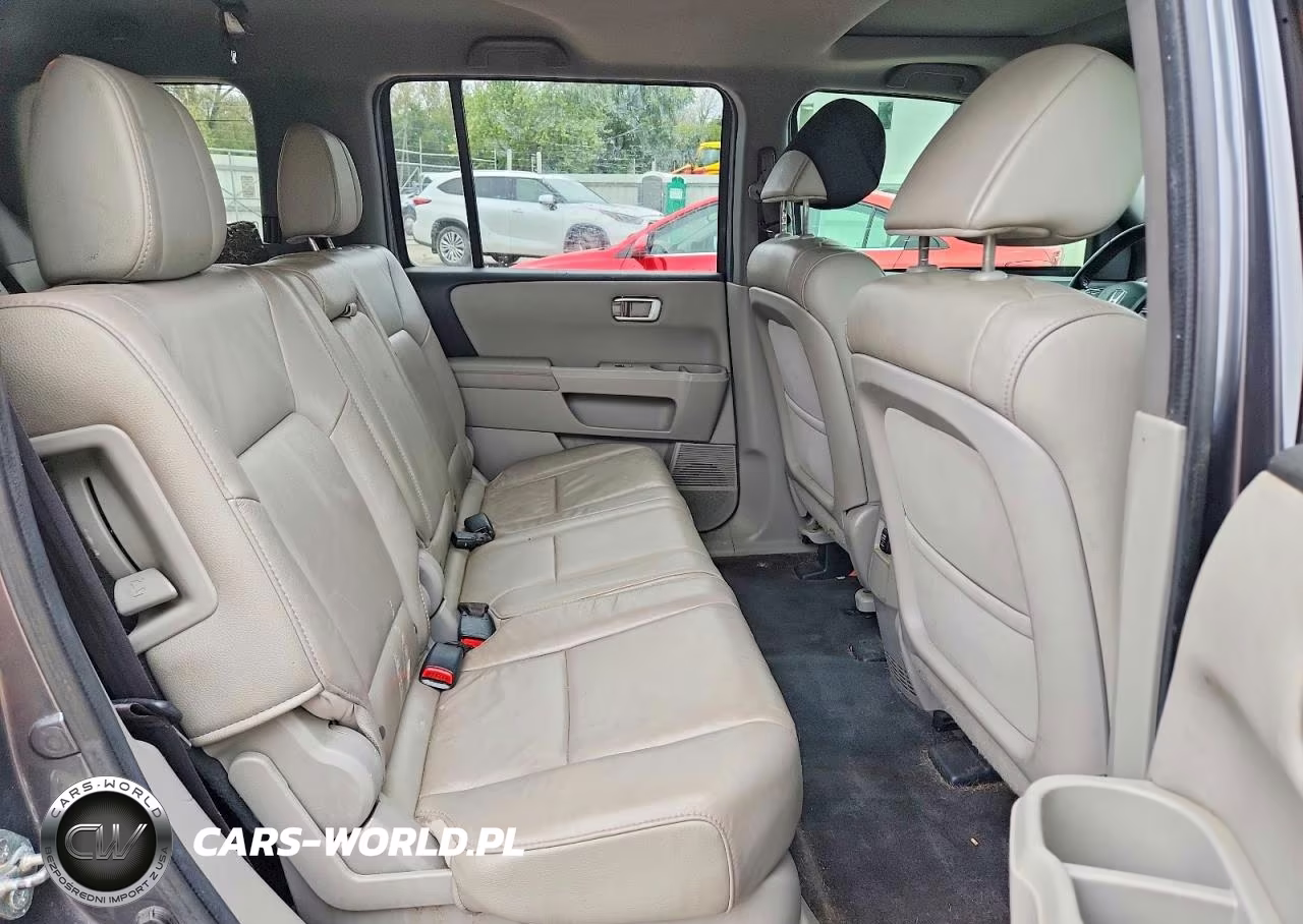 2012 Honda Pilot Exln VIN:5FNYF3H76CB040268 - 11